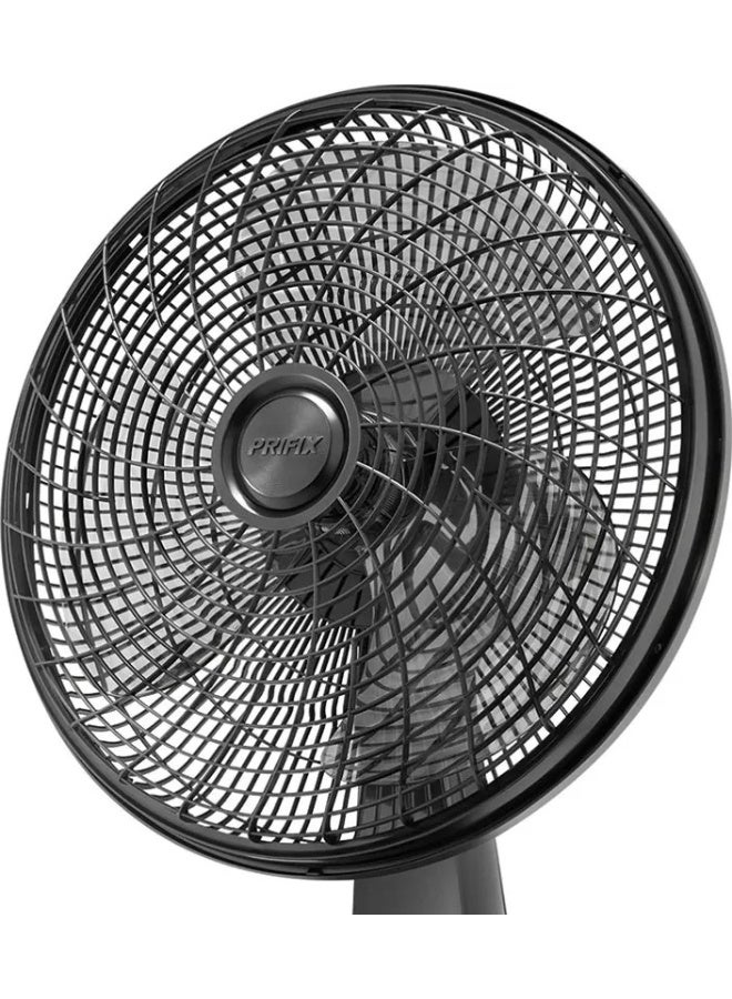 Prifix Desk Fan, 17 Inch, 3 Speeds, Black - DFA-170 - Image 2
